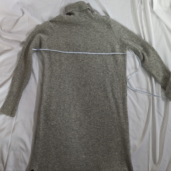 J. Crew turtleneck sweater dress Grey xs - Picture 6 of 7